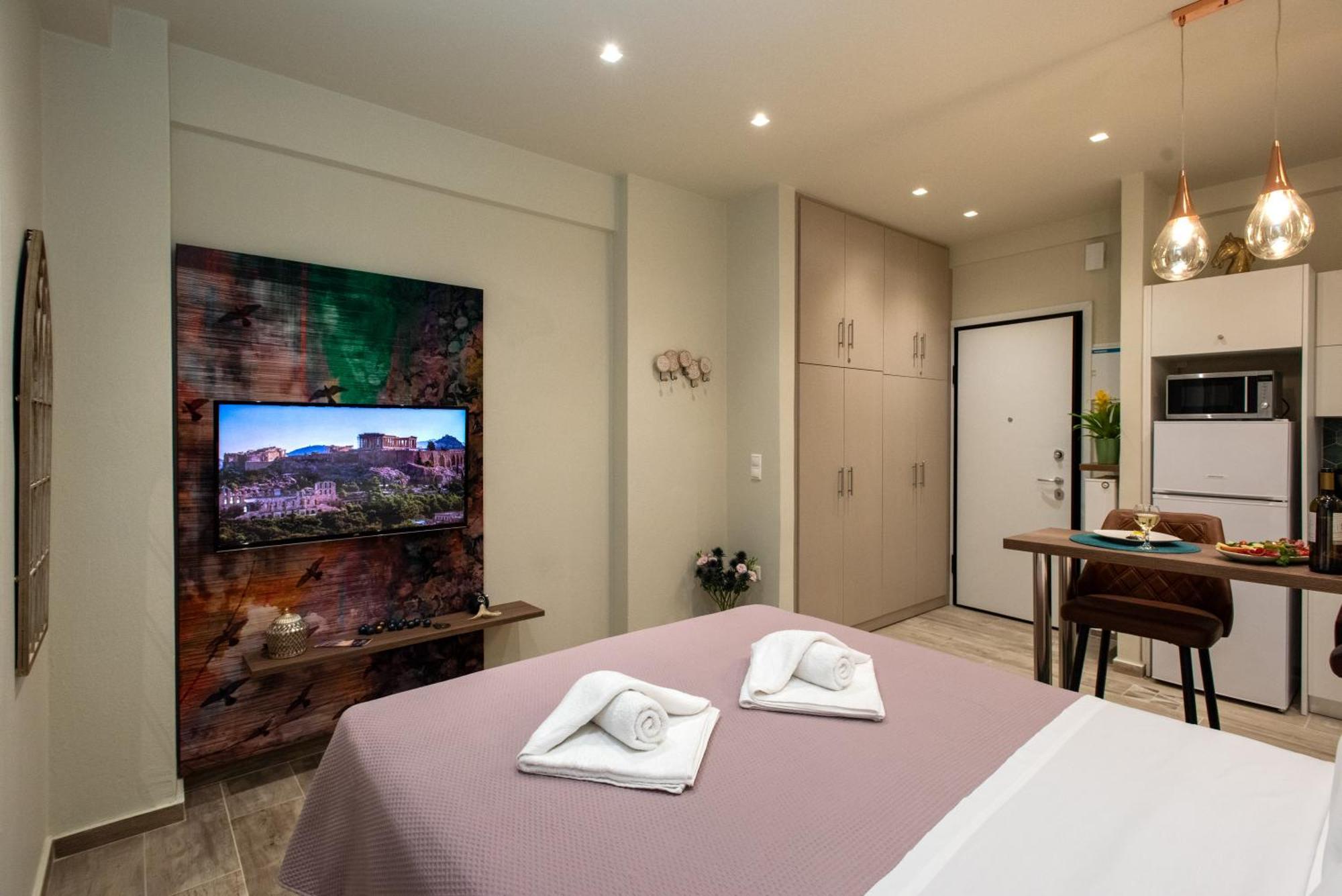Blue Ark Romantic Studio Under Acropolis Atina Dış mekan fotoğraf
