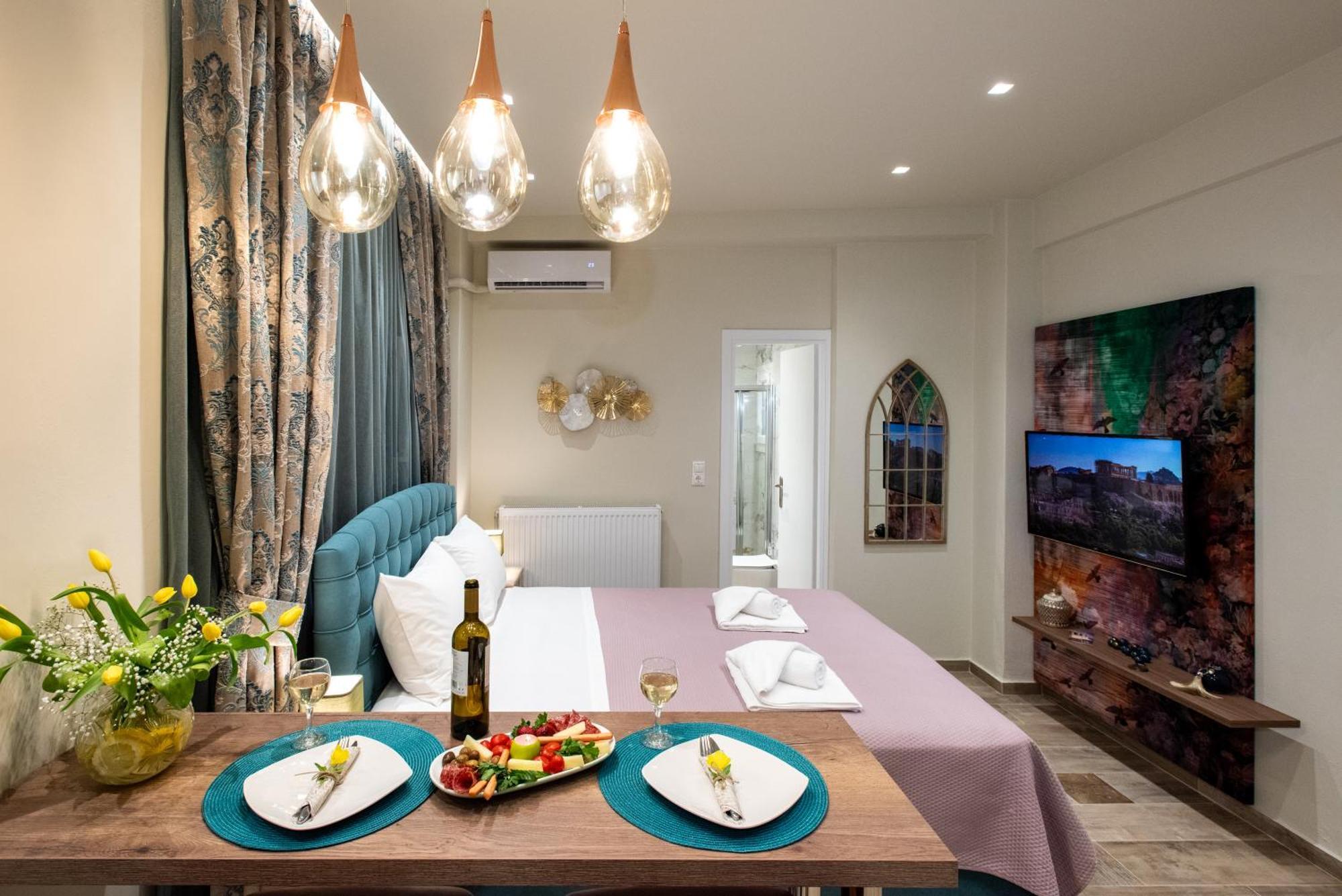Blue Ark Romantic Studio Under Acropolis Atina Dış mekan fotoğraf